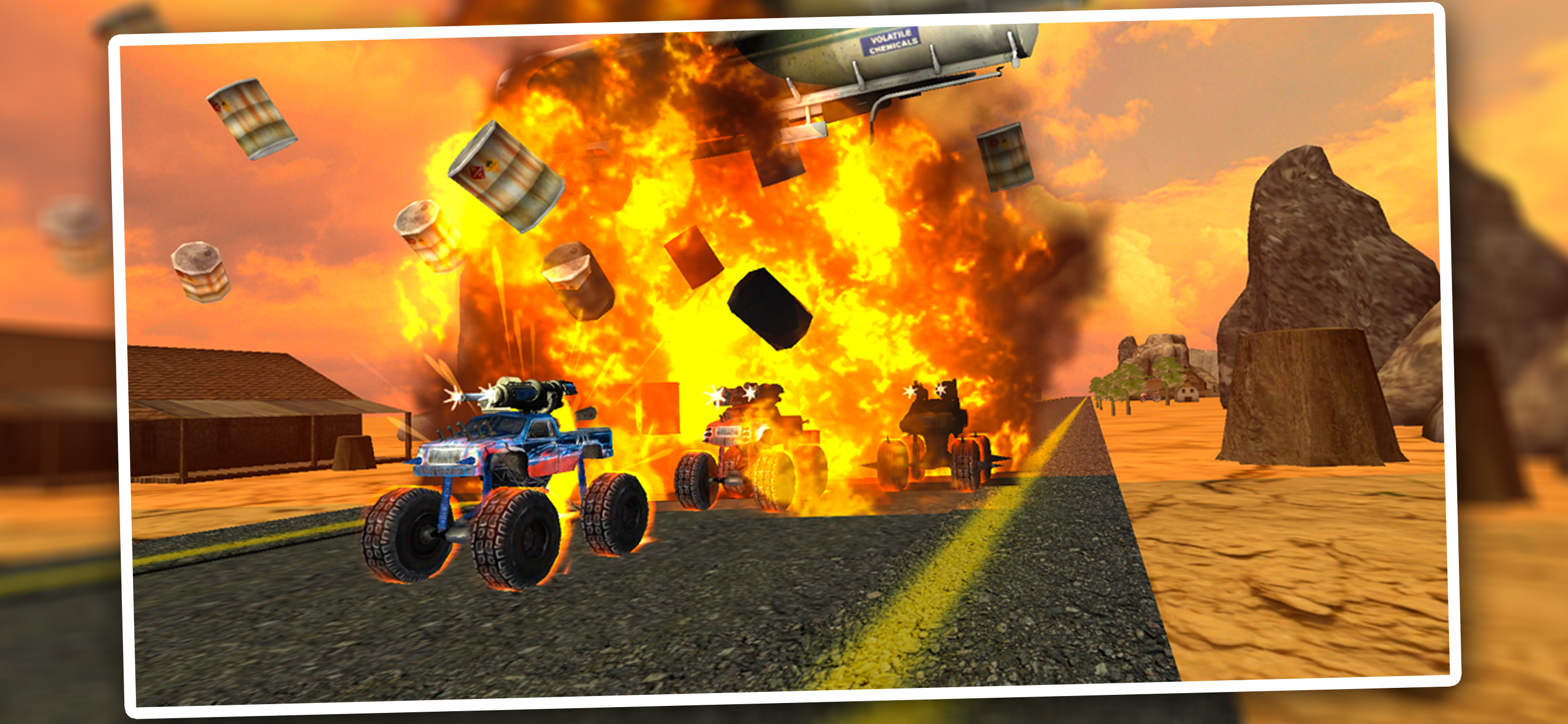 Crazy Monster Truck Fighter 3D