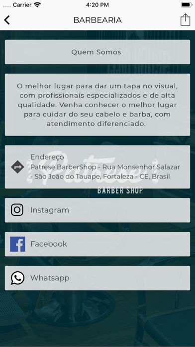 App screenshot