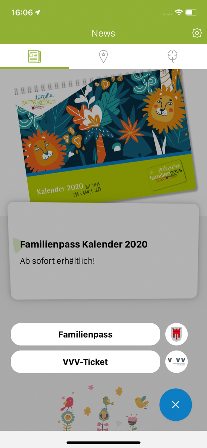 Vorarlberger Familienpass screenshot 1