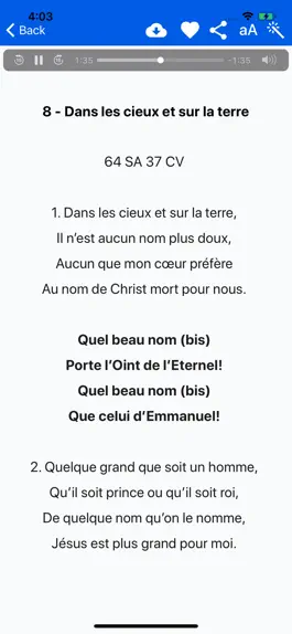 Game screenshot Chants D'Esperance Tunes apk