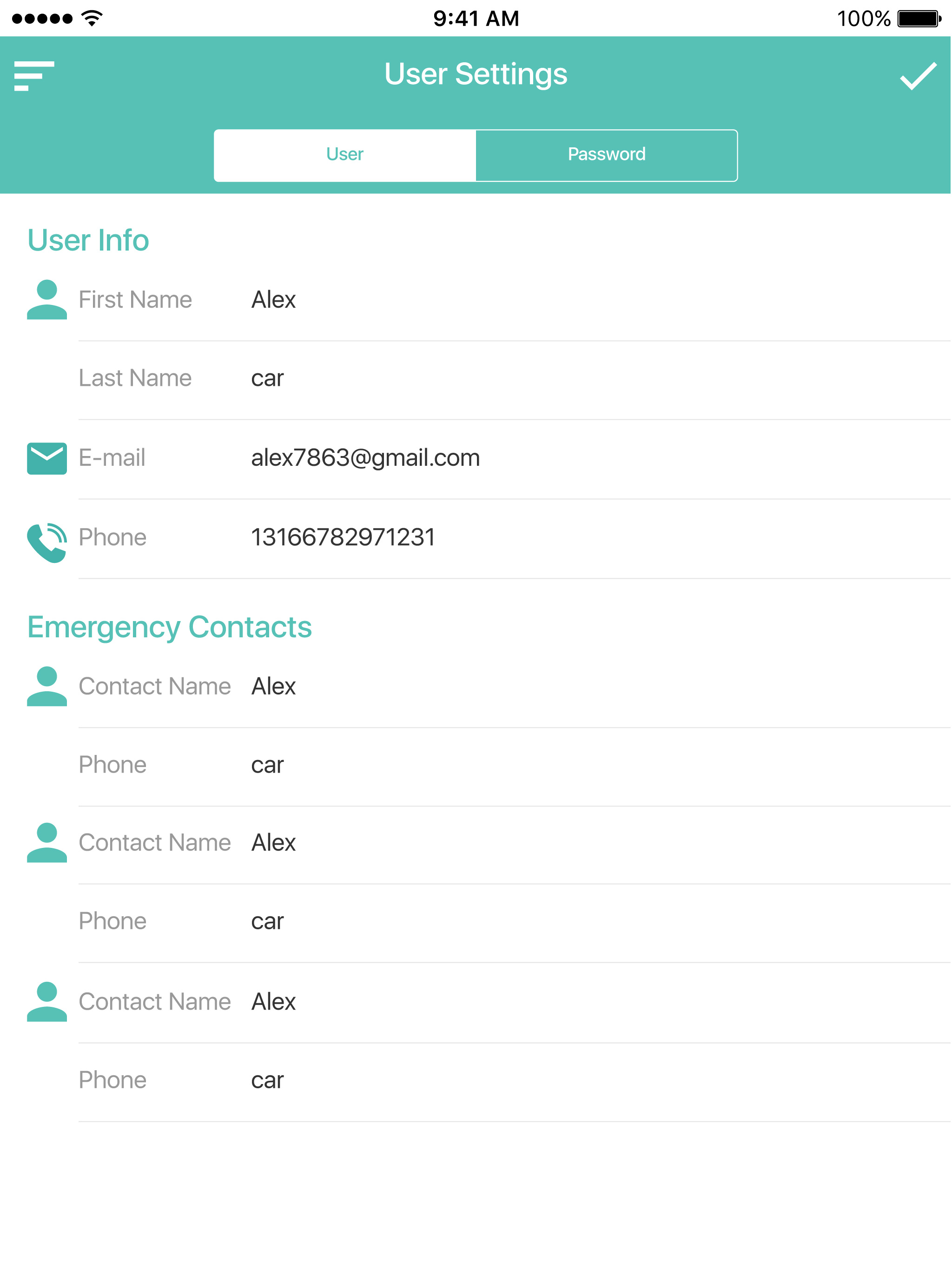 QT PhoneTrack screenshot 9
