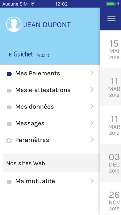 Screenshot #2 pour ML e-guichet