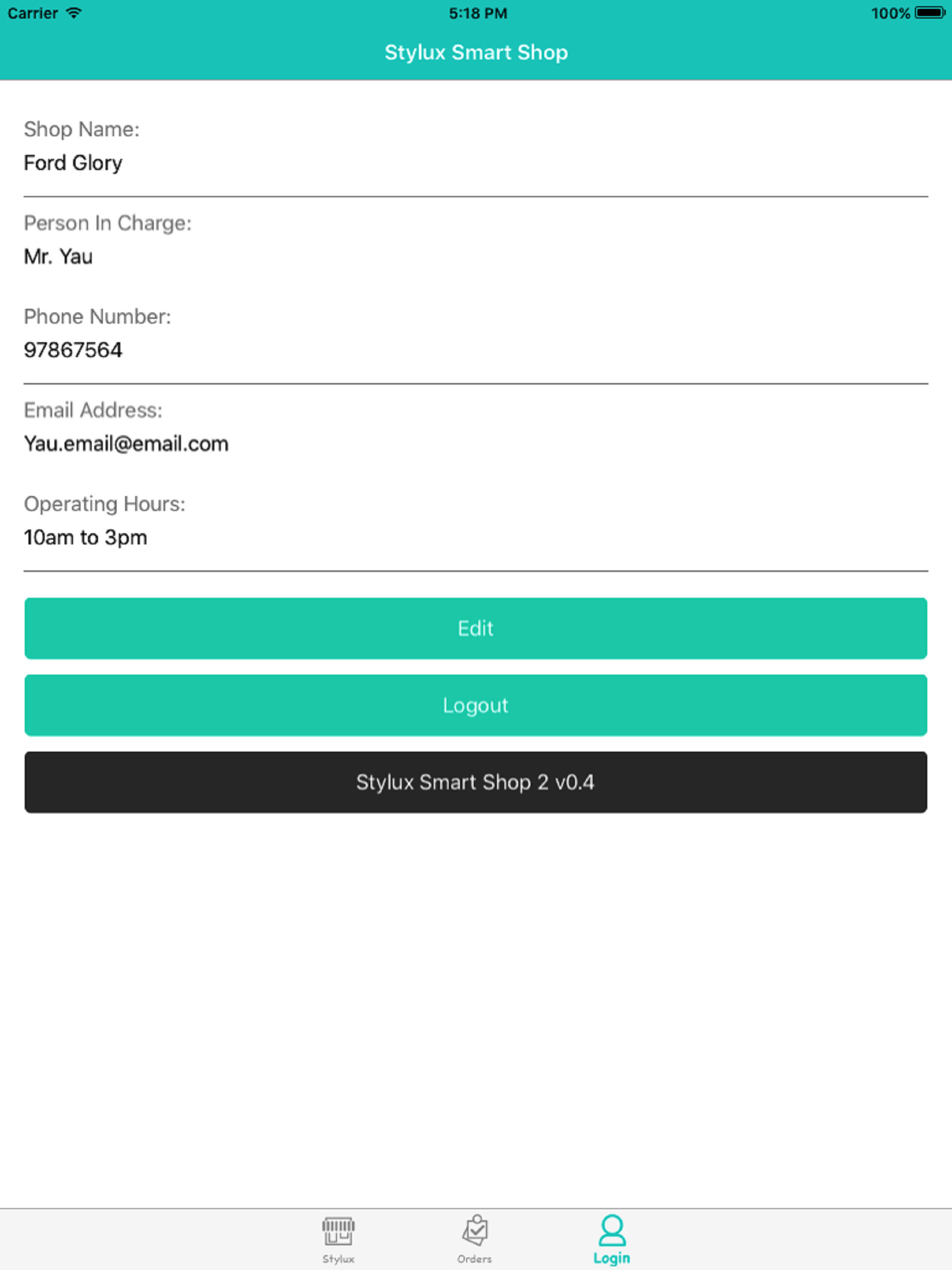 Stylux Smart Shop 2