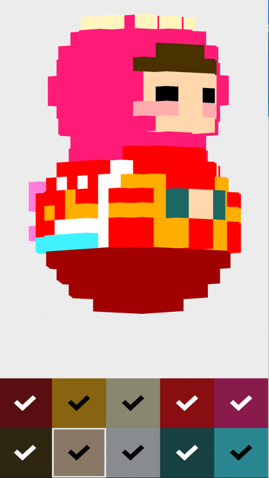 Pixie Art 2D 3D Coloring iPhone screenshot