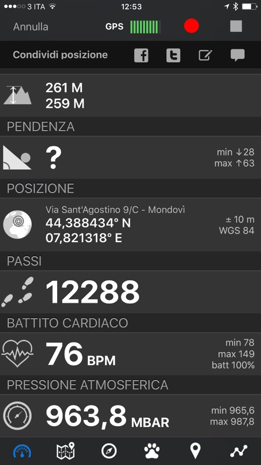 #4. EasyTrails GPS Lite (iOS) 由: Zirak s.r.l.