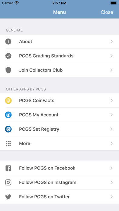 PCGS Cert Verification Screenshot