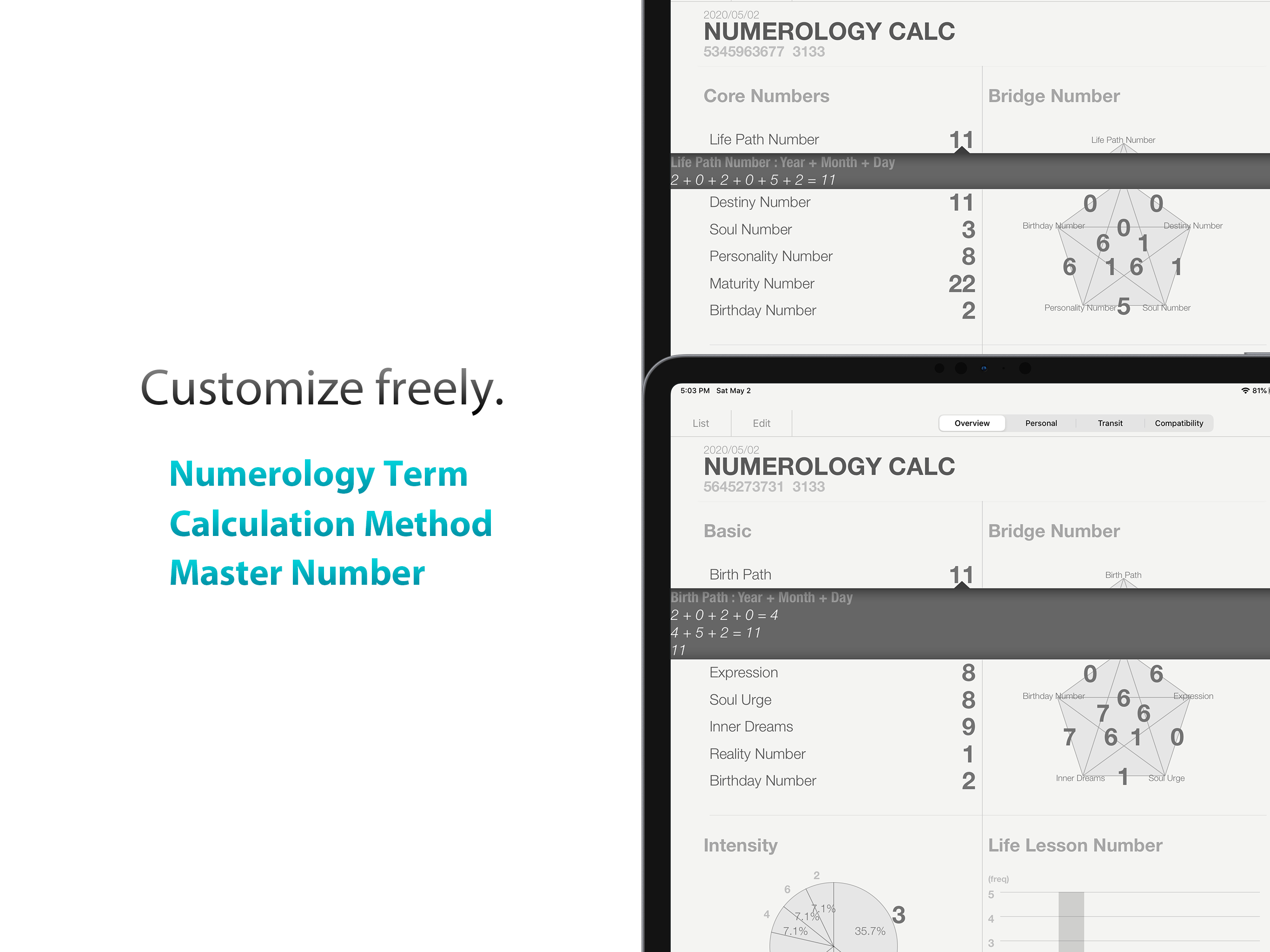 Numerology Calc for Diviners screenshot 6