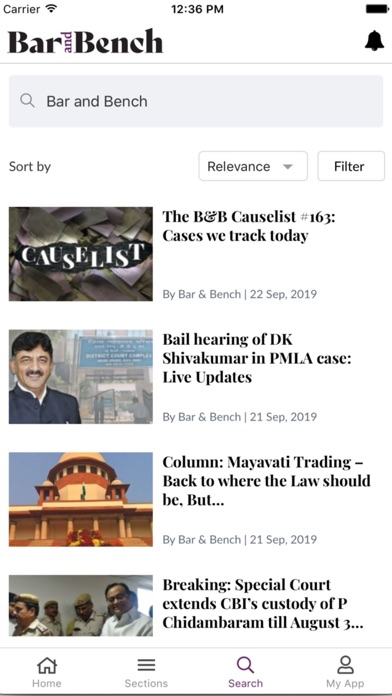 How to cancel & delete Bar & Bench, Indian Legal News from iphone & ipad 4