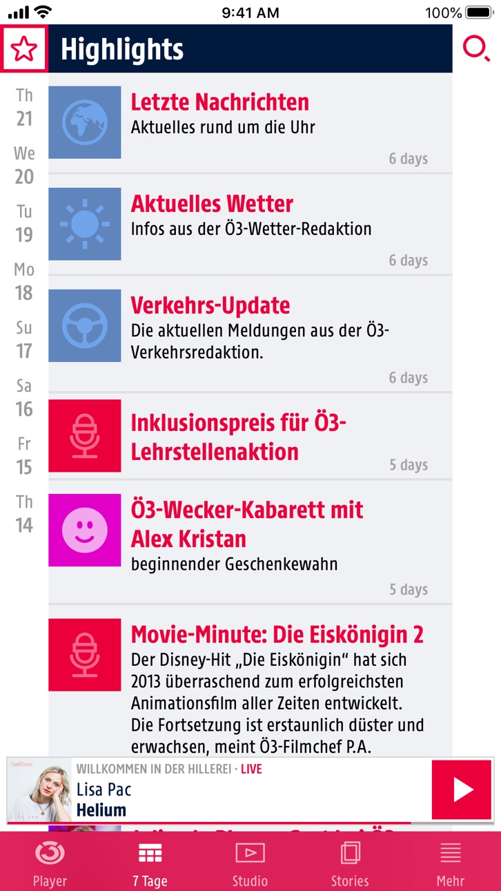 iPhone screenshot
