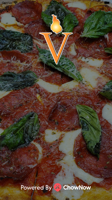 Vesta Wood Fired Pizza app screenshot