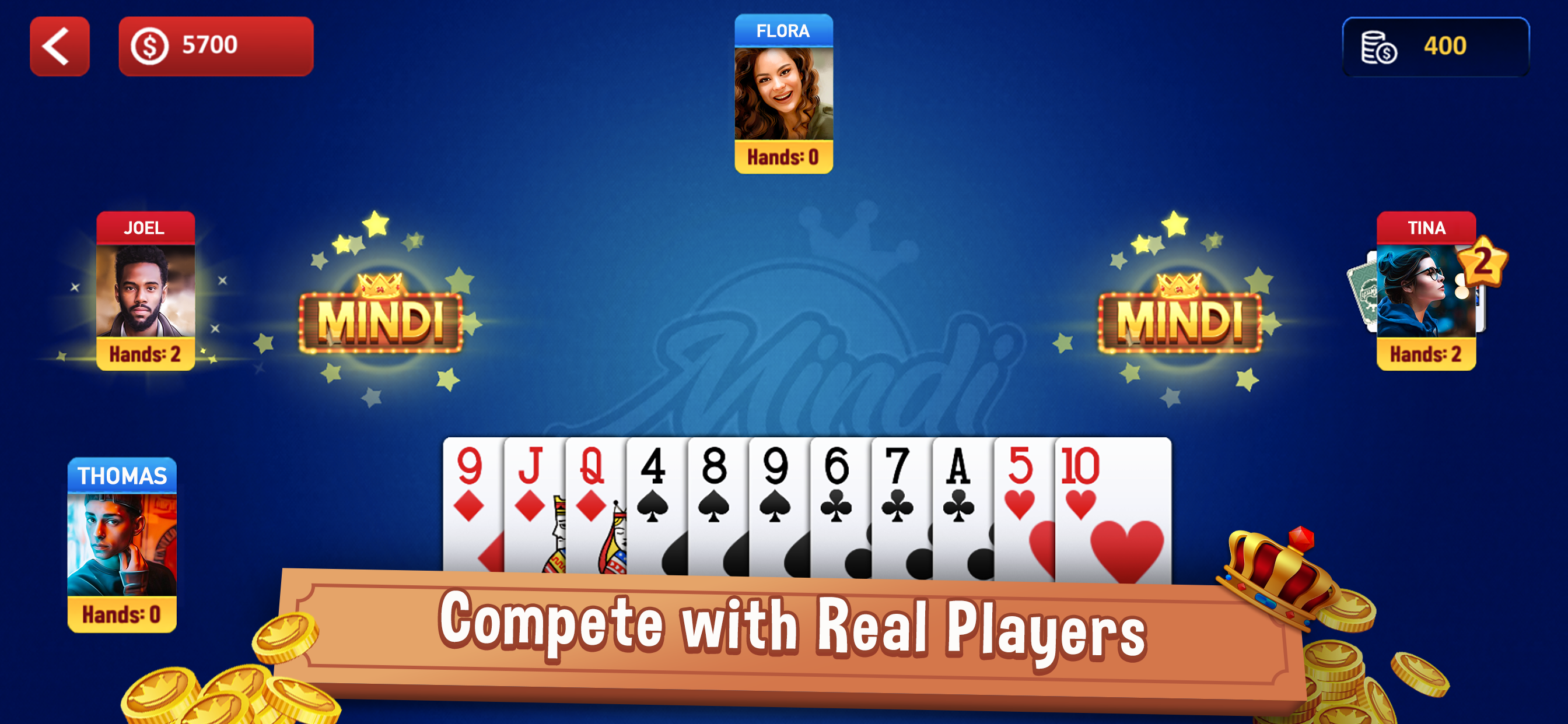 Mindi: Casino Card Game