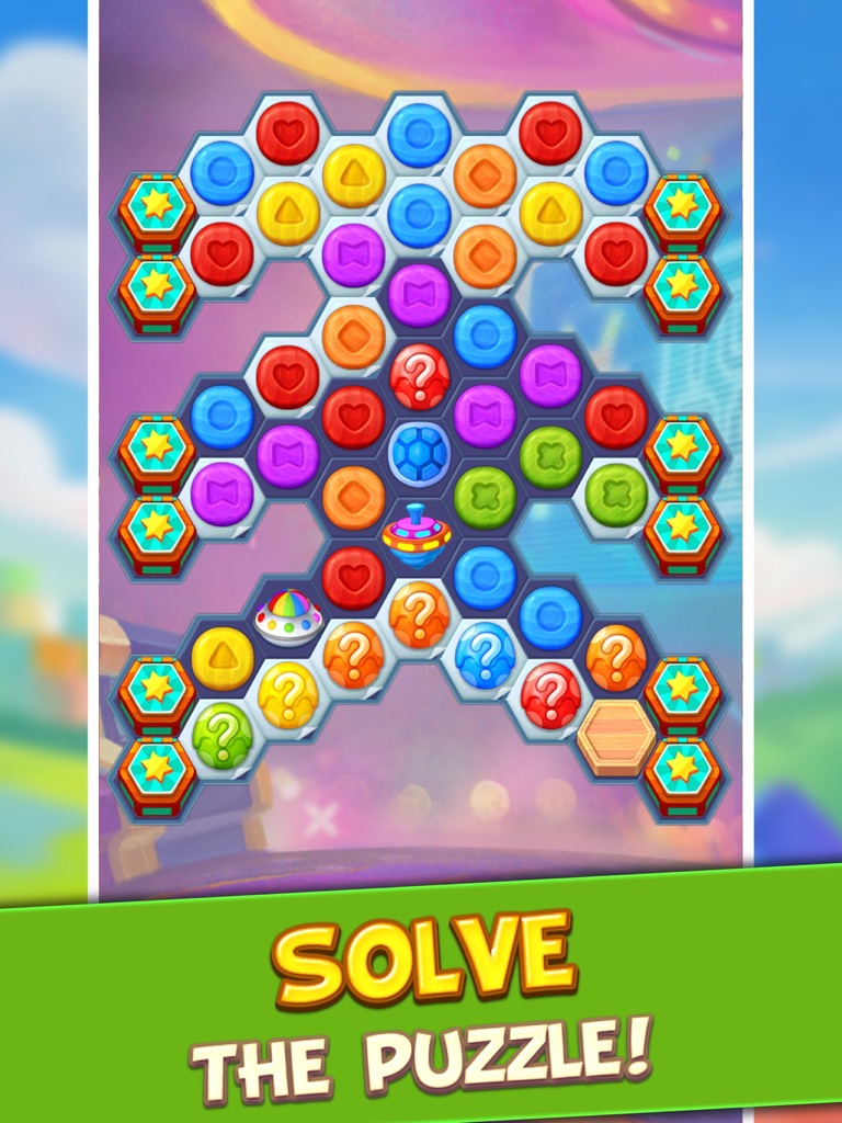 【图】Toy Party: Match 3 Hexa Blast!(截图3) 【图】Toy Party: Match 3 Hexa Blast!(截图3)