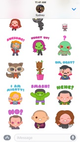 Marvel Stickers: Hero Mix screenshot
