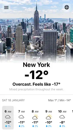 Weather ϟ iPhone image 2