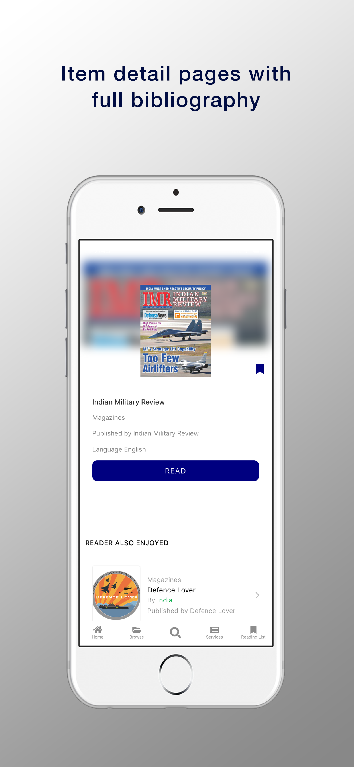 DI eLibrary screenshot 7