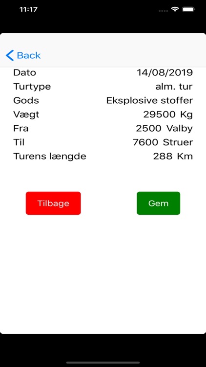 Vejgodsstatistik screenshot-3