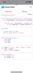 Syntax Share screenshot #2 for iPhone