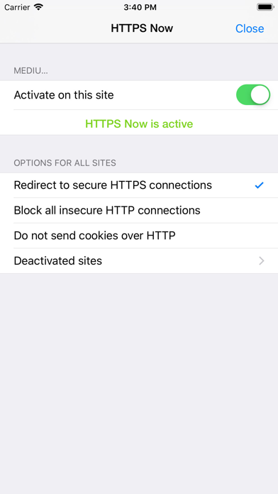 HTTPS Now for Safariのおすすめ画像3