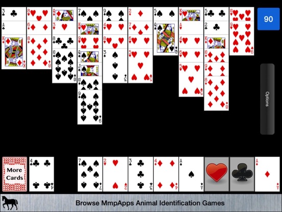 Screenshot #5 pour 40 Thieves Solitaire