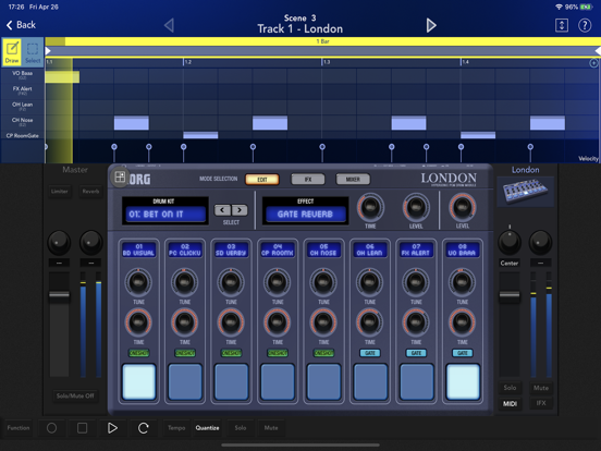 KORG Gadget 2 Le iPad app afbeelding 5