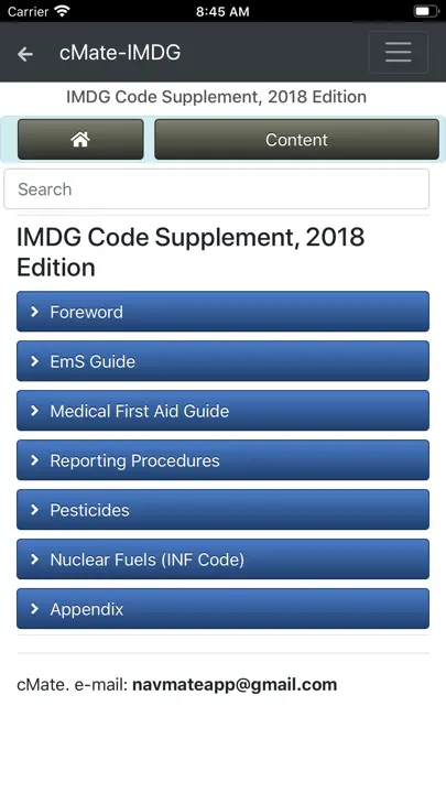 CMate-IMDG Code iPhone Ekran Görüntüsü 7