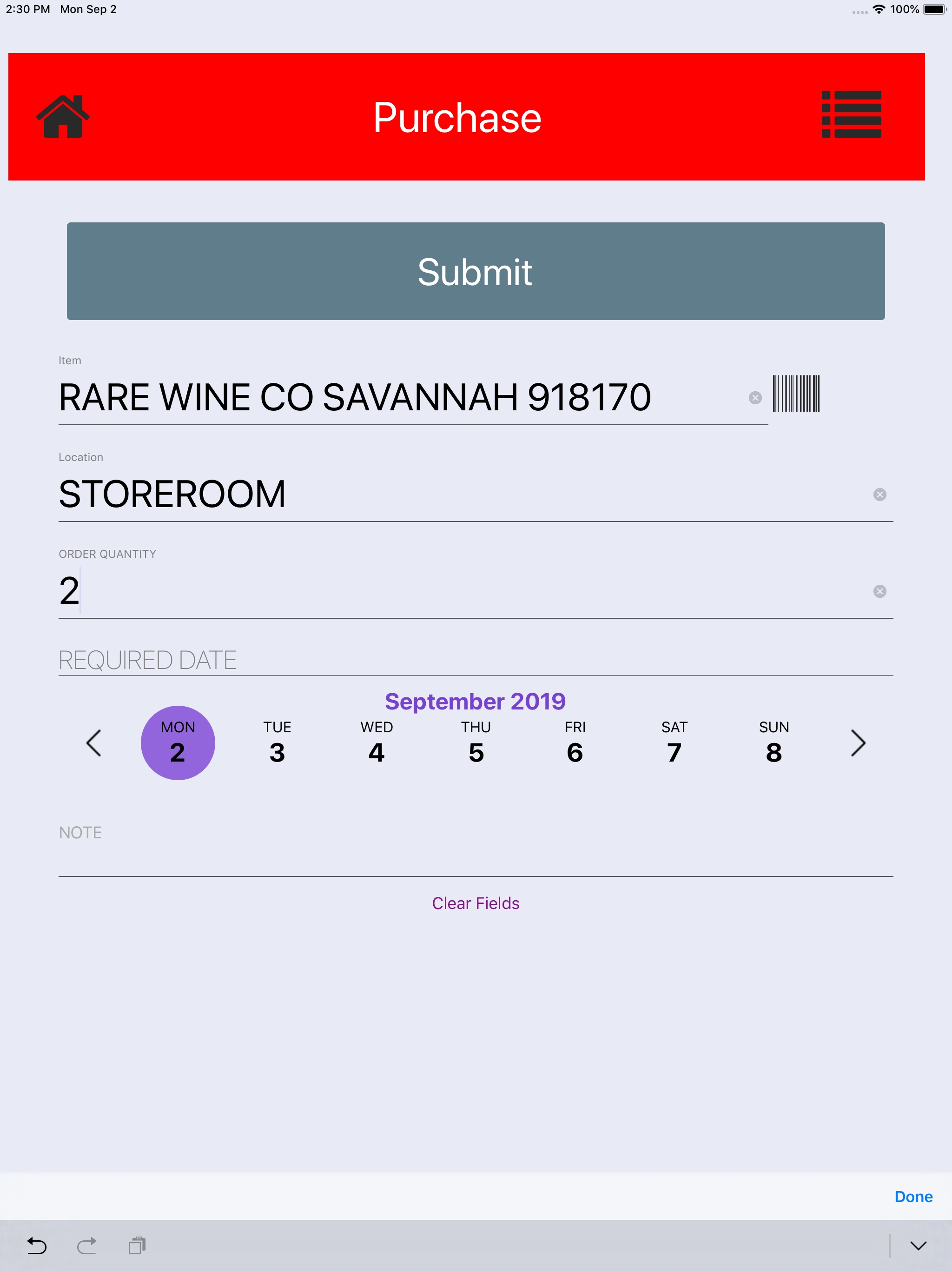 TrackIT Purchase screenshot 11