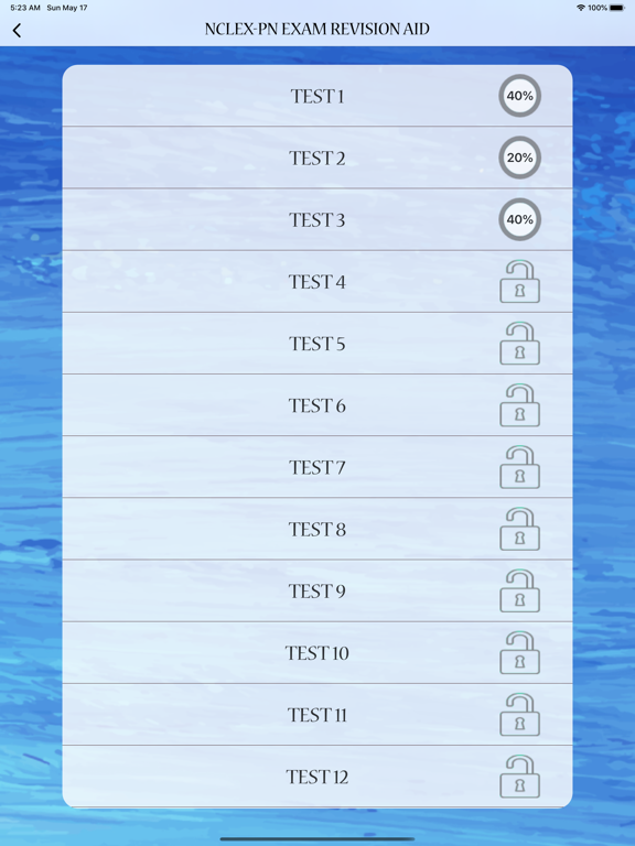 Screenshot #5 pour NCLEX - PN Exam Revision Aid
