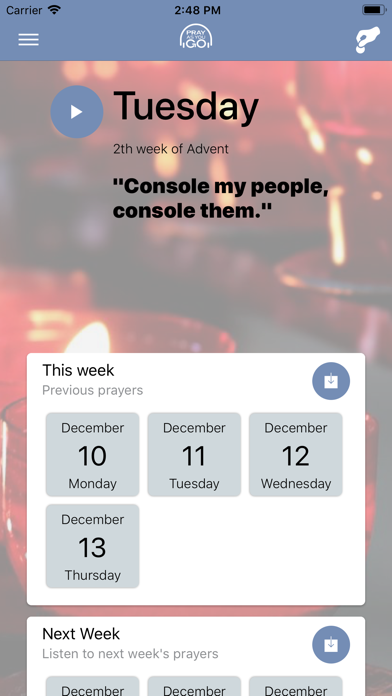 How to cancel & delete Pray As You Go from iphone & ipad 2
