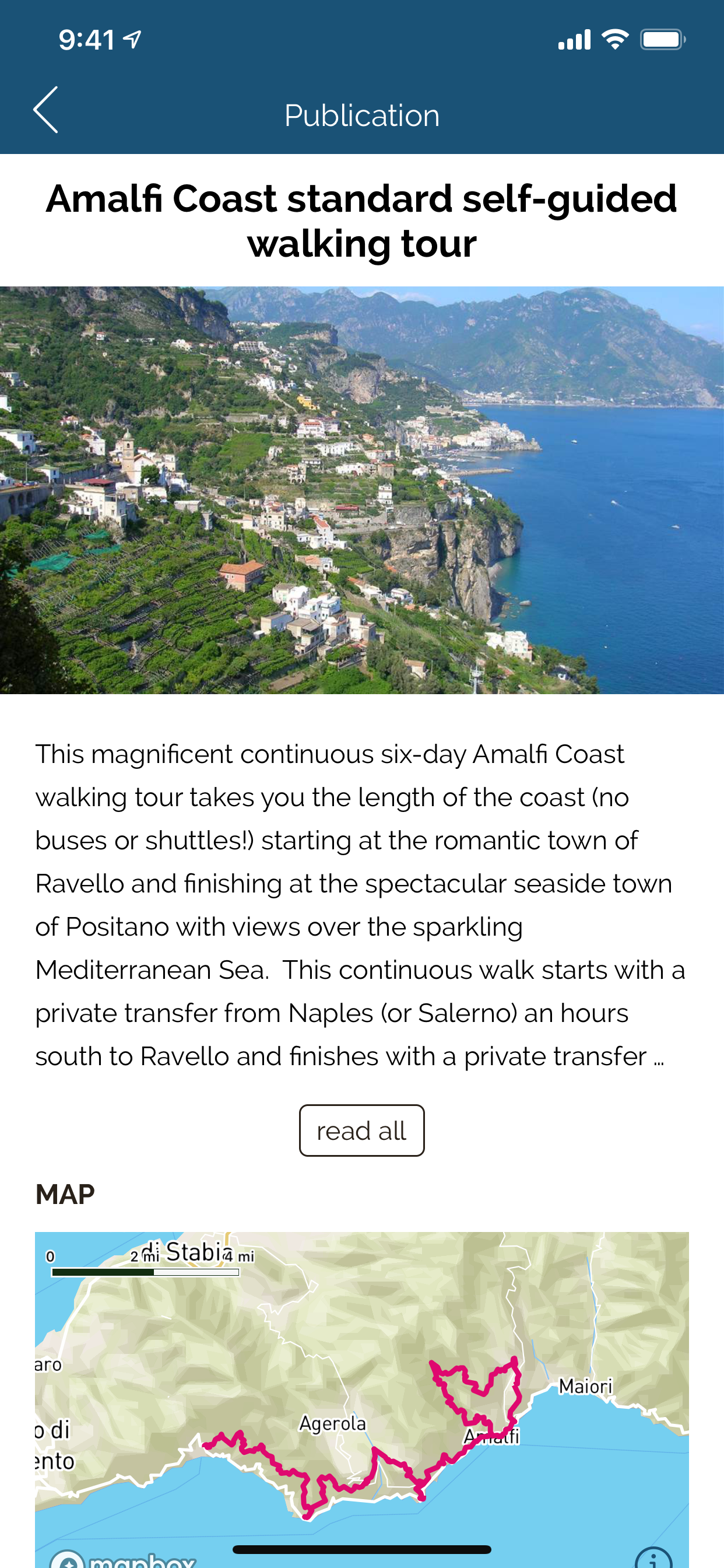 Hidden Italy self-guided walks screenshot 3