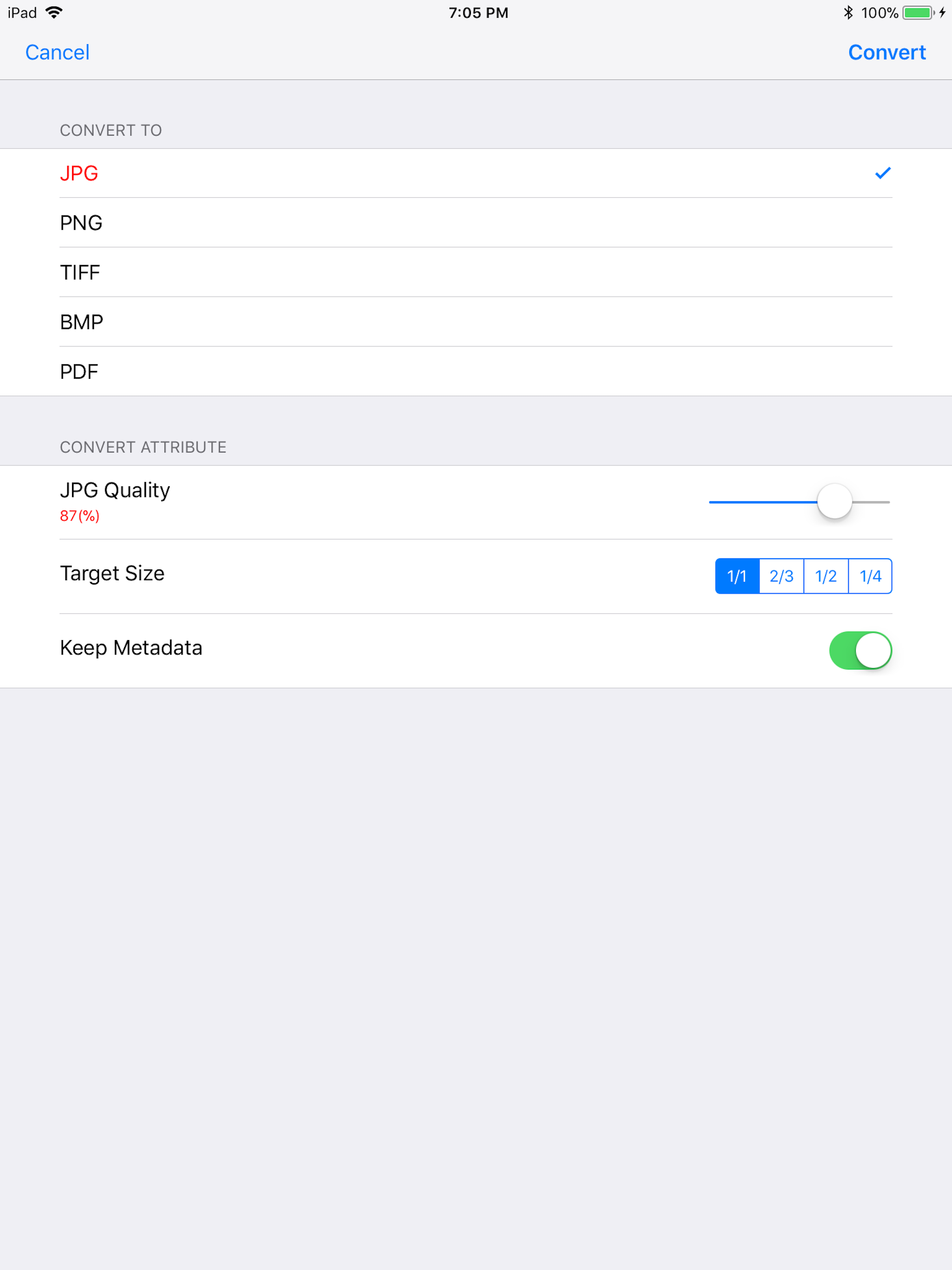 The Image Format Converter