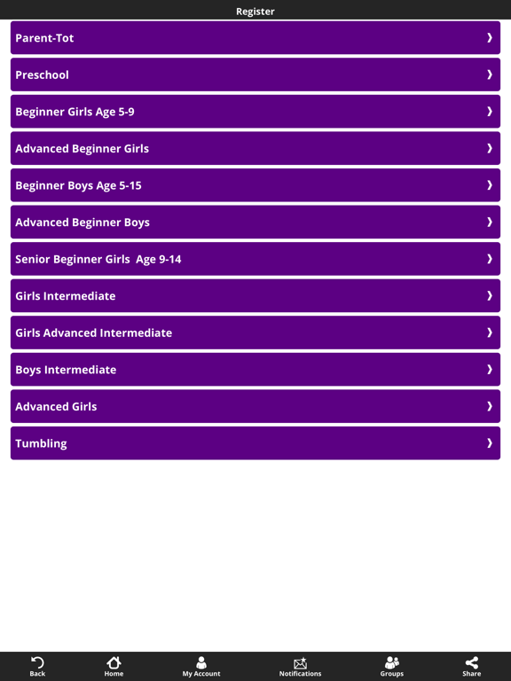 Above the Bar Gymnastics iPad screenshot 4 - Sports app