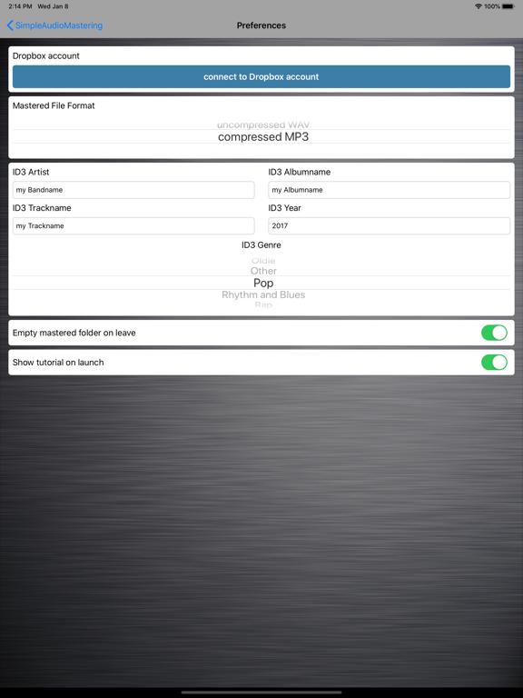 Screenshot #5 pour SimpleAudioMastering