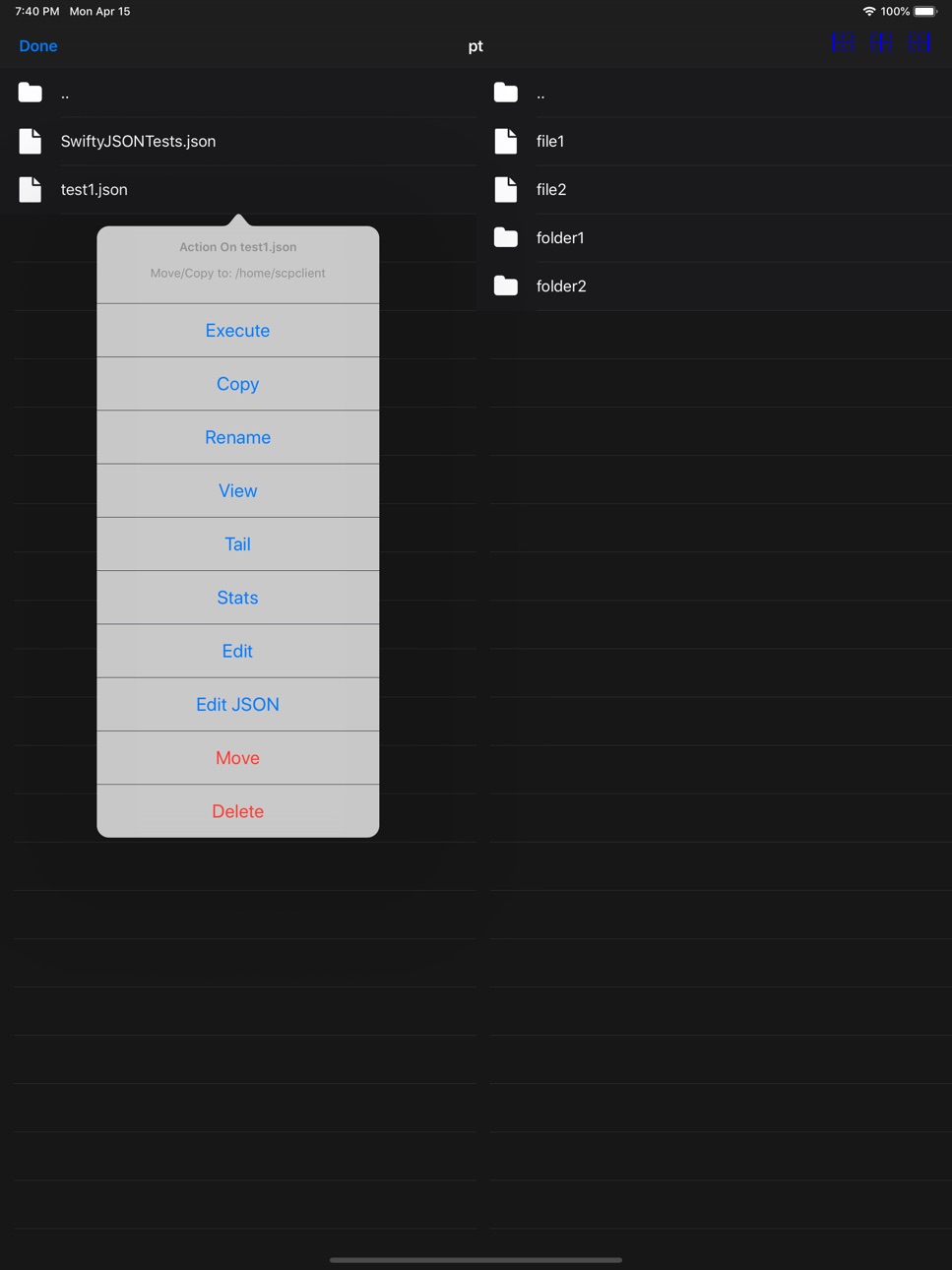 iPad screenshot