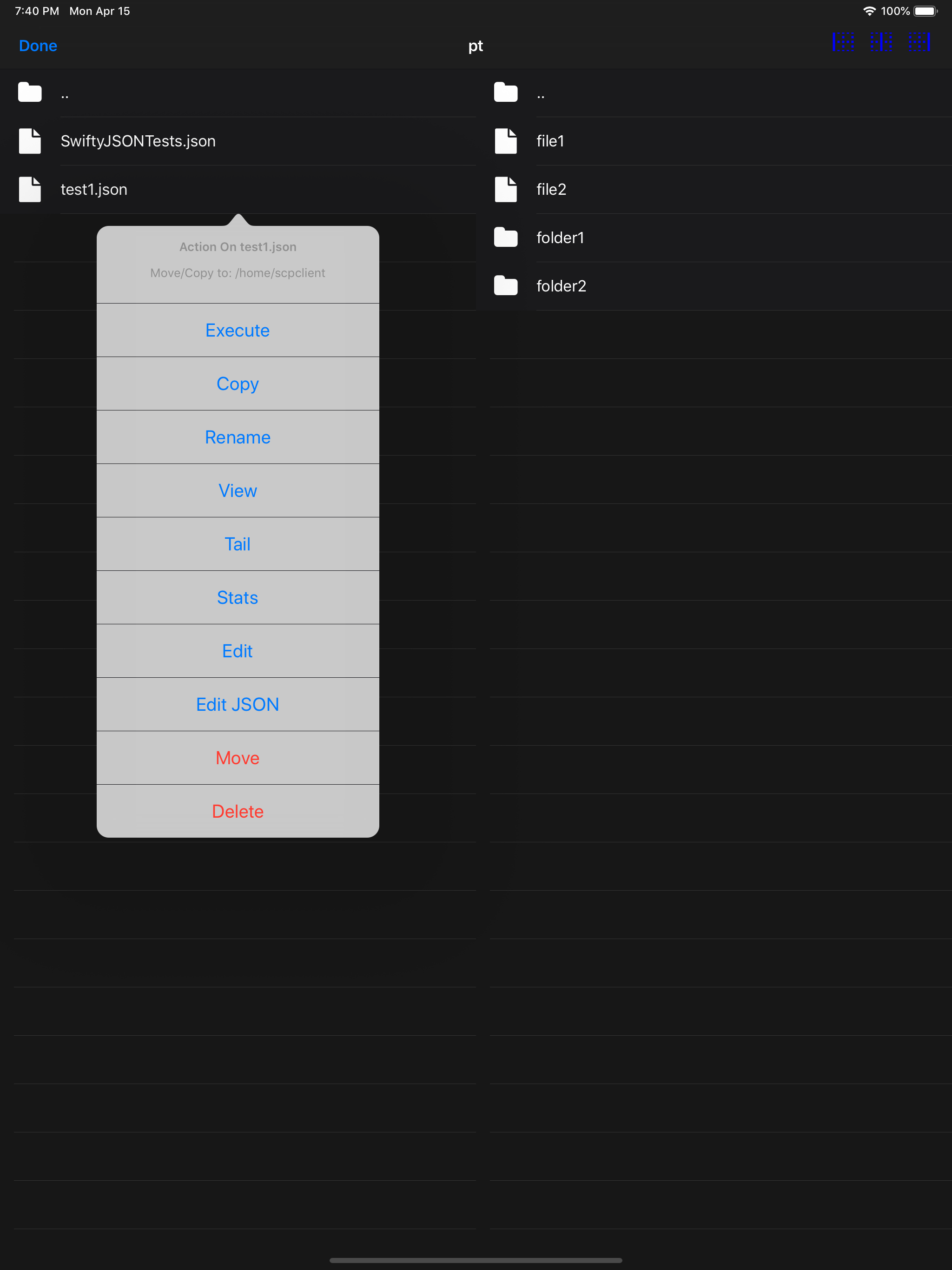 SCP Client