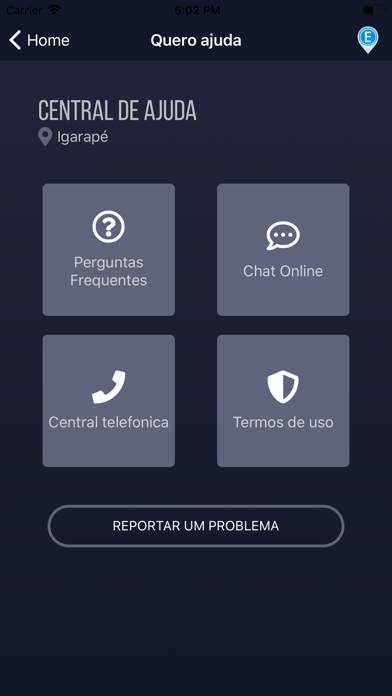Área Azul Igarapé Screenshot
