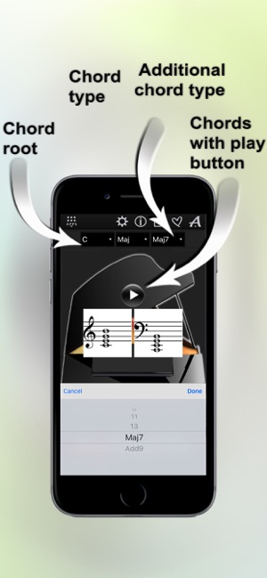 Piano Chords Compass LR(圖3)-速報App