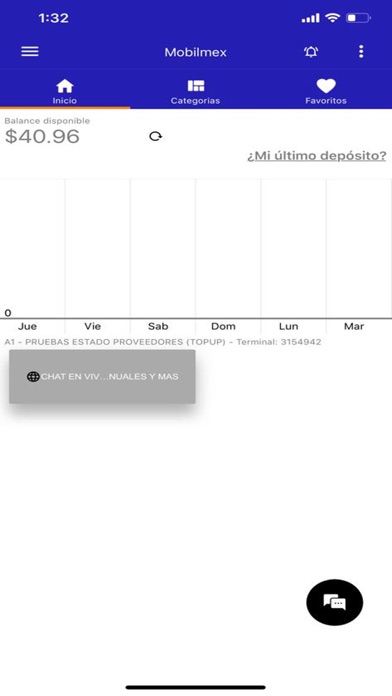 Mobilmex app screenshot