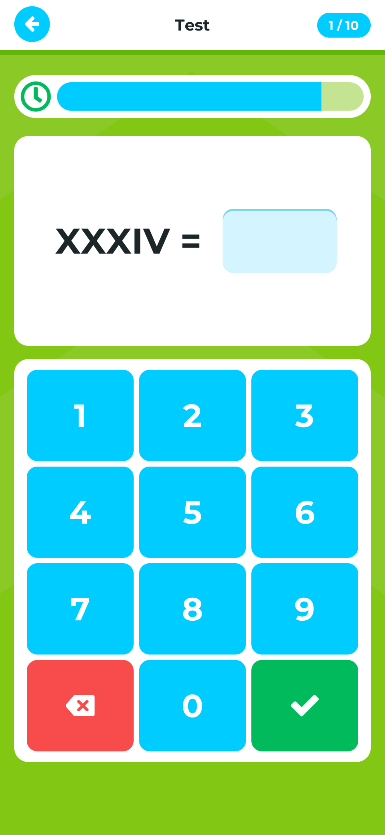 Roman Numerals & Numbers