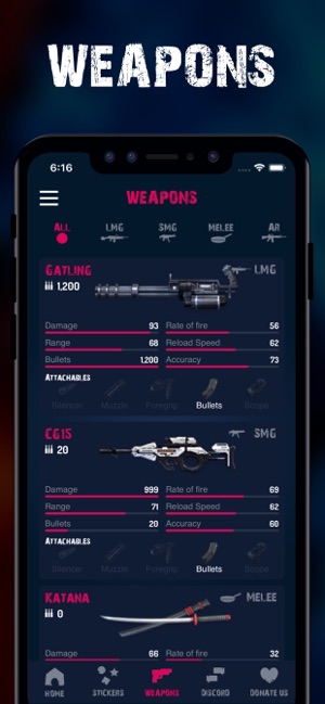 Stickers & Weapons - Free Fire(圖3)-速報App