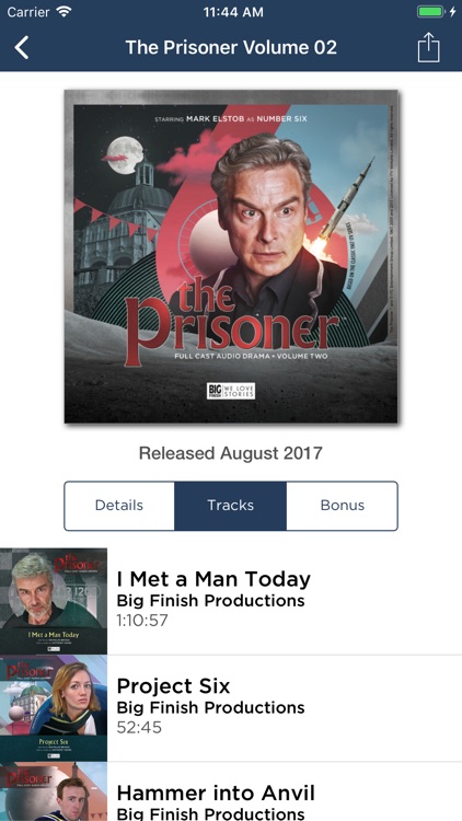 Big Finish Audiobook Player screenshot-5