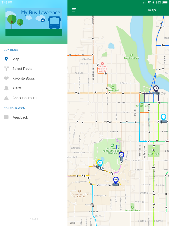 Screenshot #5 pour My Bus Lawrence