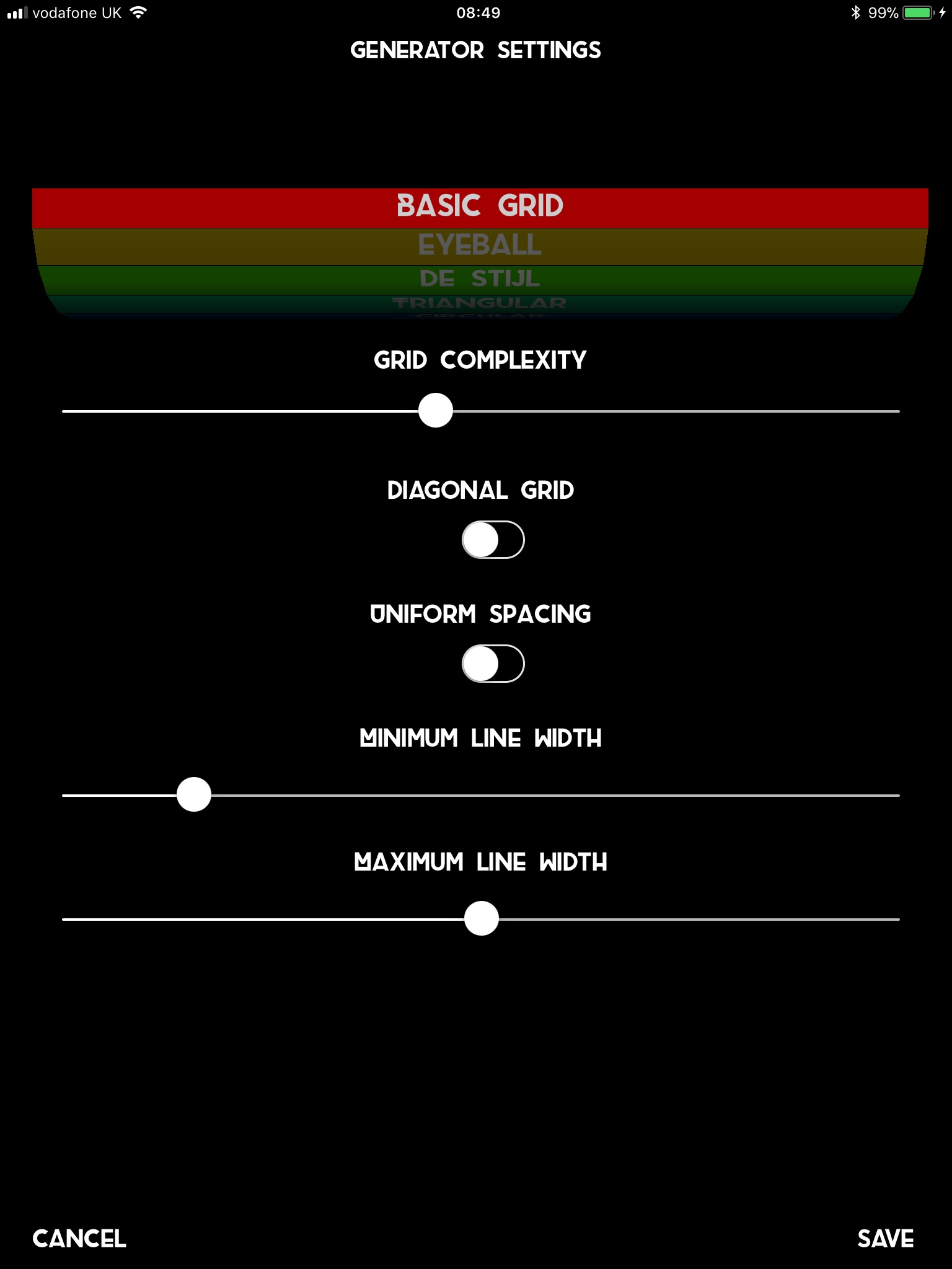 De Stijl Colouring Art Factory screenshot 3