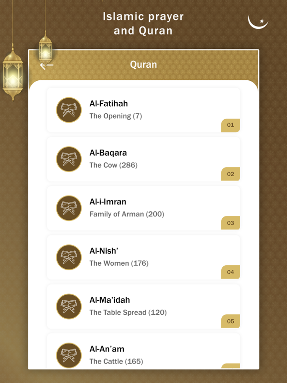 Ramadan : Prayer Times & Quran iPad screenshot 5 - Utilities app