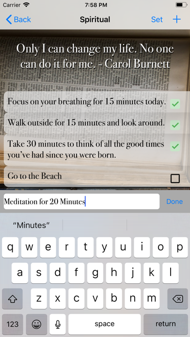 Balance Check iPhone screenshot 2 - Productivity app