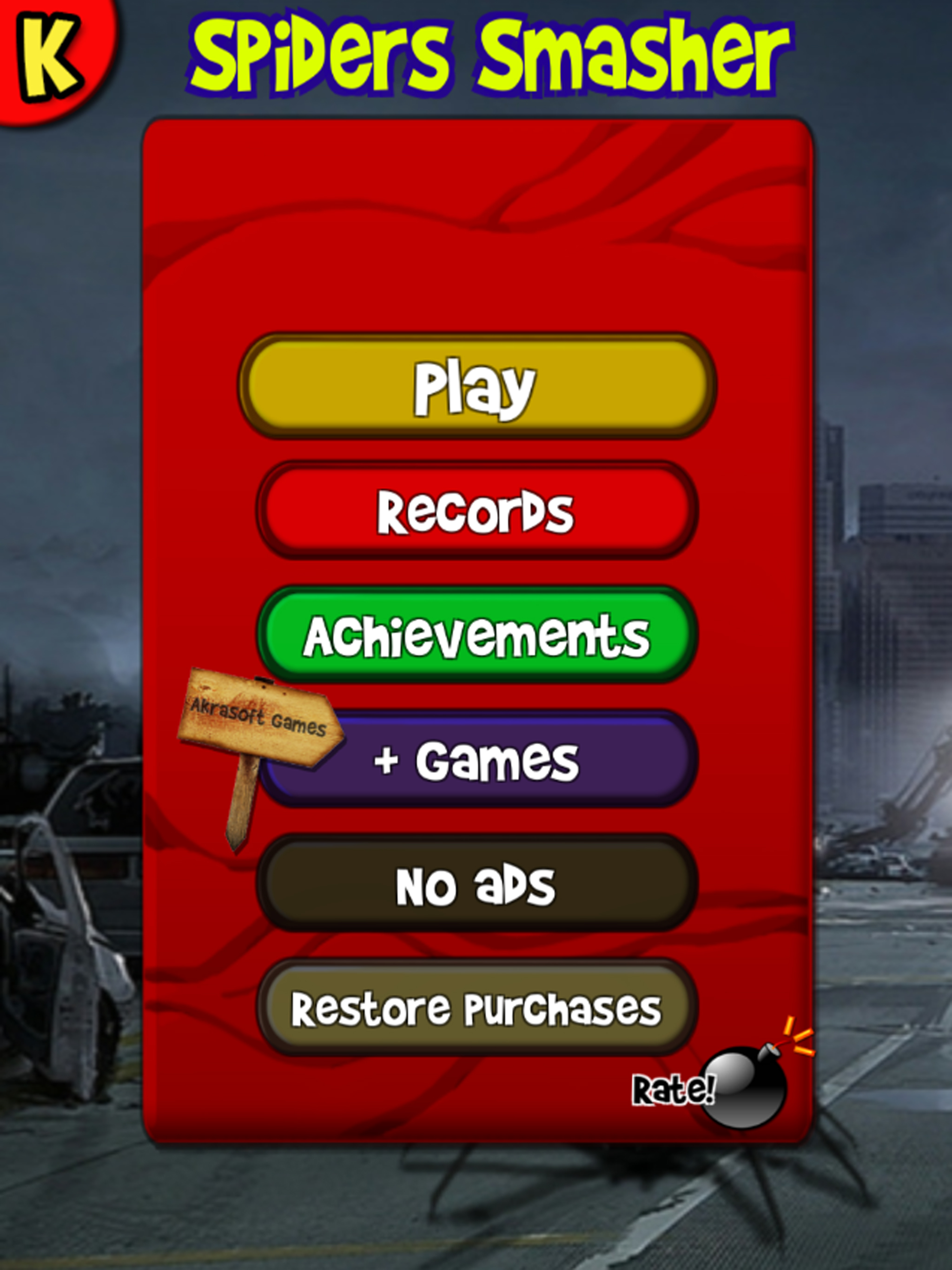 Spiders Smasher: Mutants bugs screenshot 4