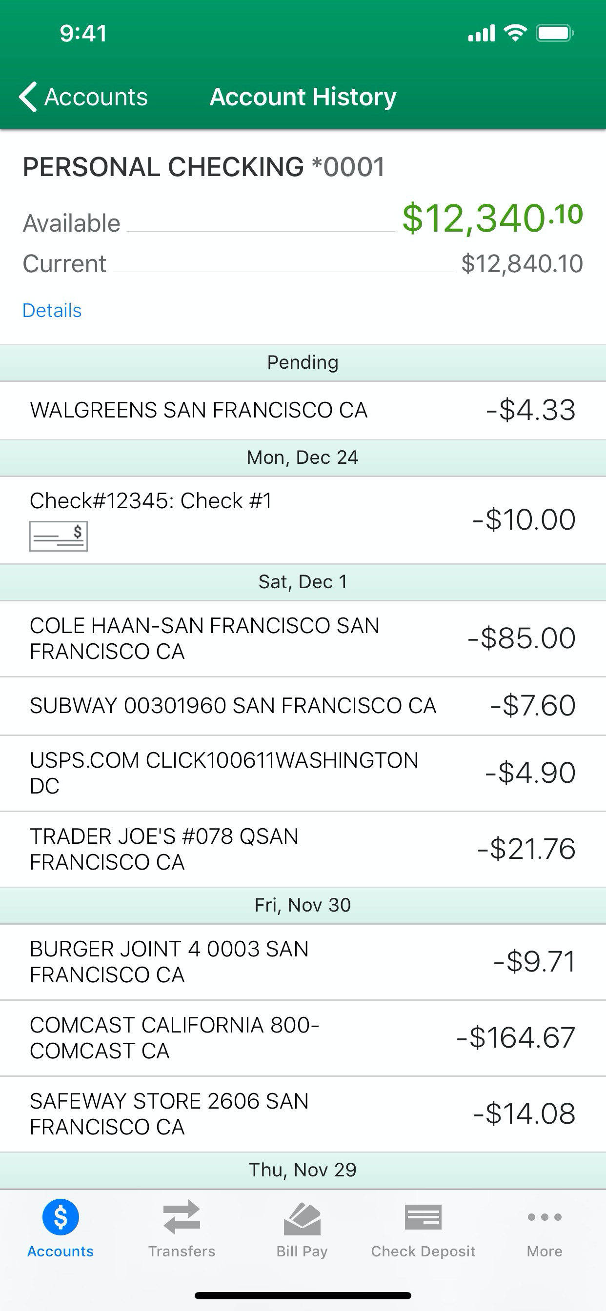 Bank of Commerce & Trust screenshot 3