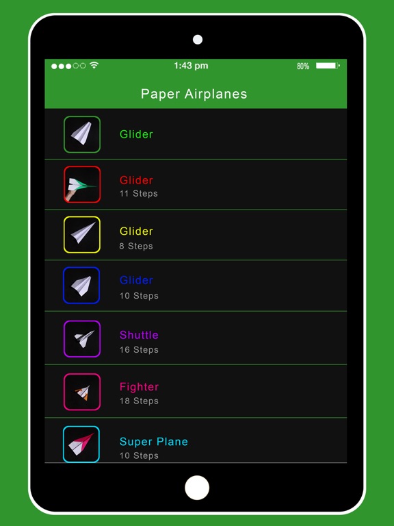 Screenshot #5 pour How to make Paper Airplanes :