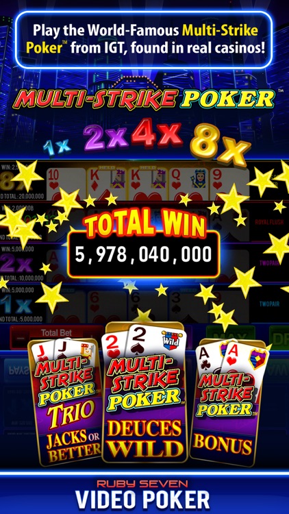 Video Poker by Ruby Seven