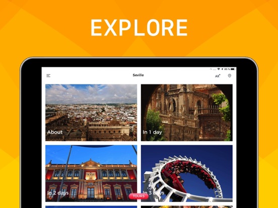 Seville Travel Guide . iPad screenshot 3 - Travel app