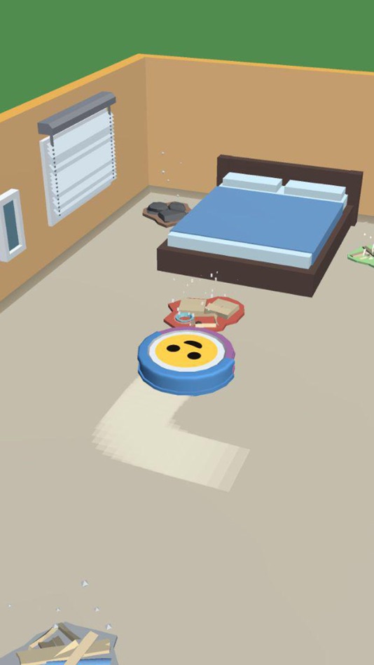 #3. Robot Cleaner! (iOS) 由: Crazy Ball